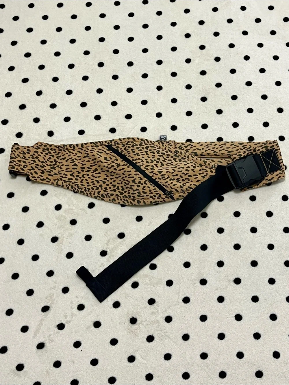 GOOSEKET Toddler Sling Hip Carrier - Brown Leopard Print